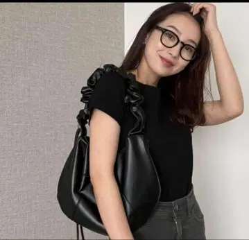 y/m x 무라오카 미사토 드로 코드 숄더 BAG