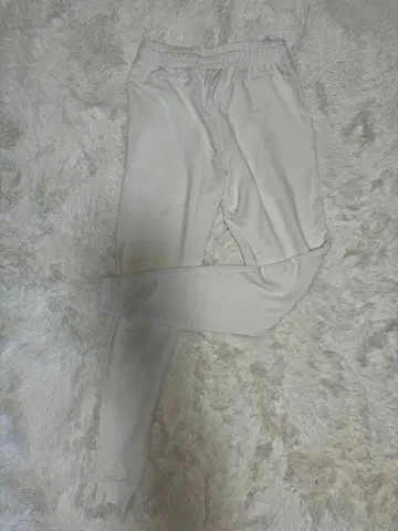 GYMSHARK 화이트 조거 팬츠 XS