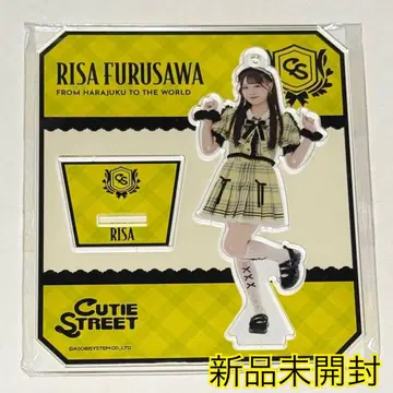 후루사와 리사 체크 의상 아크릴 스탠드