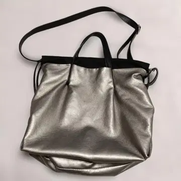 RODE SKO 워셔블 미니 숄더백 다크 실버