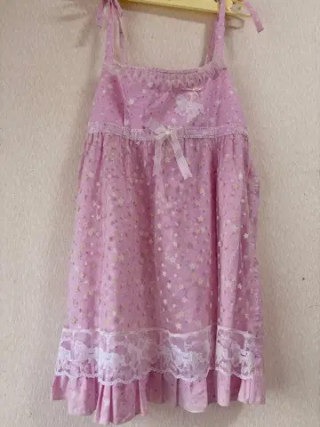 나일 퍼치 별 패턴 유니콘 원피스