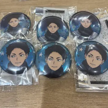 하이큐 코스모 월드 아카아시 케이지 캔뱃지