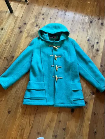 Gloverall 더플 코트 터콰이즈 블루