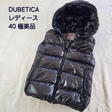DUBETICA 여성용 다운 베스트 40 블랙 새상품급 레어 블랙