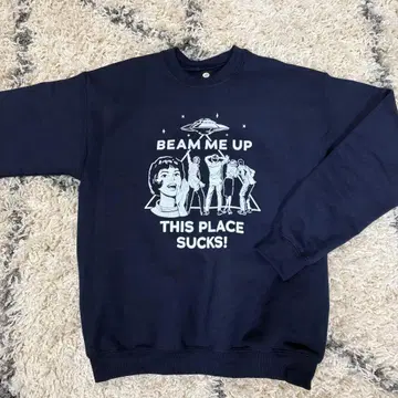 STRANGER THINGS 로빈 맨투맨 XS 기묘한 이야기