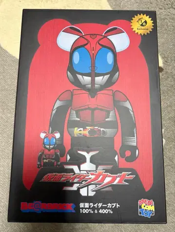 가면라이더 카부토 100%&400% 베어브릭 OPEN 기념 상품