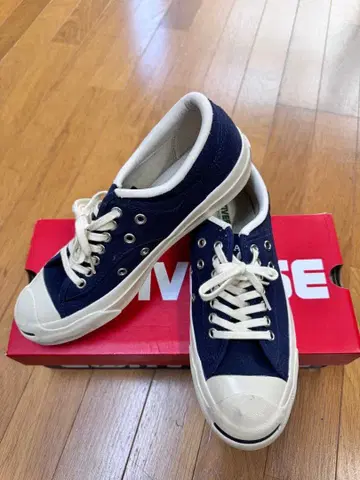 CONVERSE Jack Purcell 네이비 스니커즈