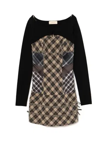 andmary Aine 세트 미니 드레스 베이지 S