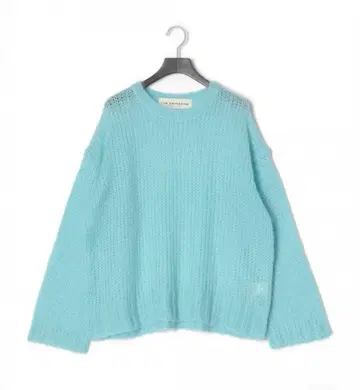 THE SHINZONE 모헤어 혼방 니트 탑 모헤어 시어 니트