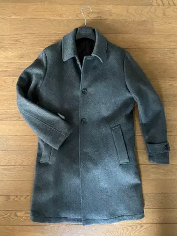 태즈메이니아 울 스텐카라 코트 그레이