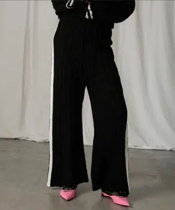 프로필 필독 플랭크 프로젝트 니트 트랙 팬츠