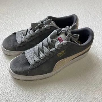 PUMA 스웨이드 그레이 스니커즈