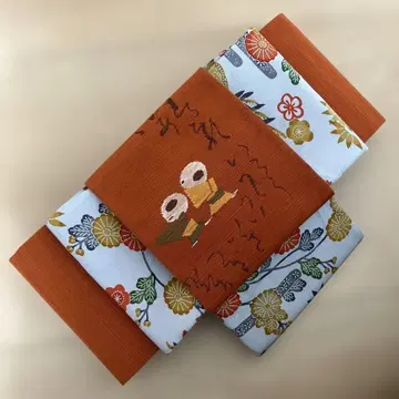 카루타 매듭 완성형 오비 일부식 원터치 기모노 착용법 벨크로 테이프