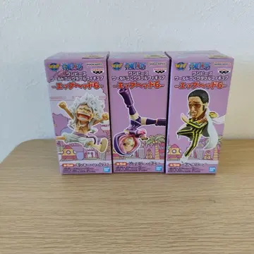 원피스 월드 컬렉터블 피규어 에그헤드 6 5종 세트