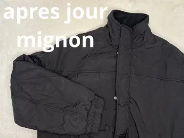 [ apres jour mignon ] F 아우터 블랙 점퍼