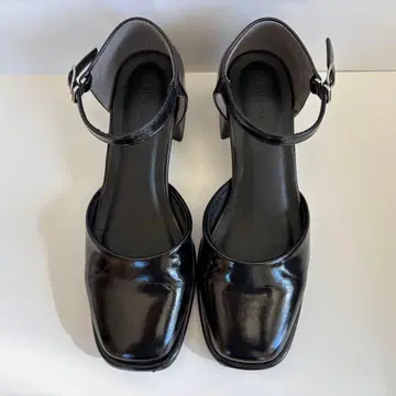 Kastane 스퀘어 스트랩 펌프스 [포멀 대응] 37 23.5cm