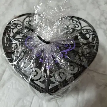 ANNA SUI(안나수이) 하트형 스틸제 케이스