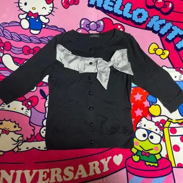 MILK 리본 가디건