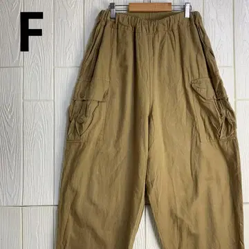 카고 팬츠 허리밴딩 끈 포함 68cm 인심 62cm F 사이즈