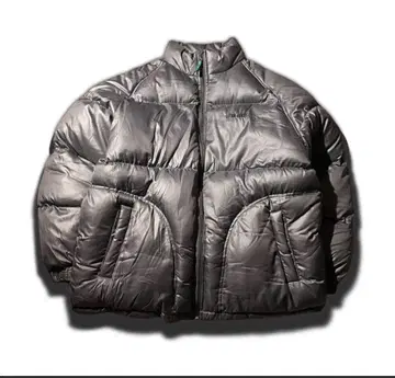 LEYTON HOUSE 실버 다운 자켓