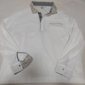 조셉 아부드 남성용 피케 셔츠 긴팔 오가닉 4L