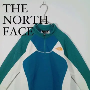 THE NORTH FACE 여성용 하프 지퍼 롱 T셔츠 M