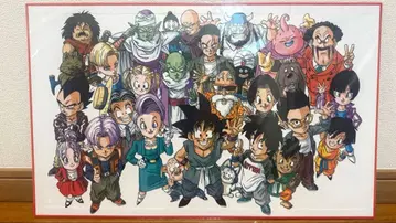 드래곤볼 40주년 기념 C상 비주얼 보드