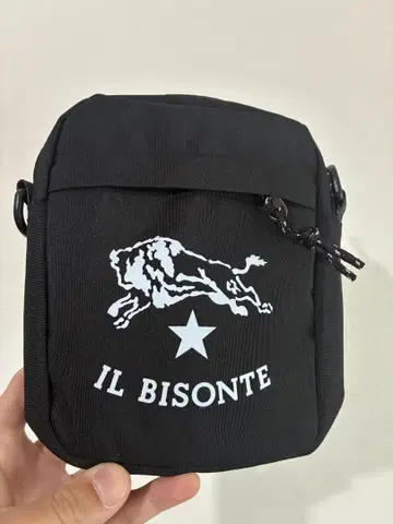 IL BISONTE 블랙 숄더백 새상품
