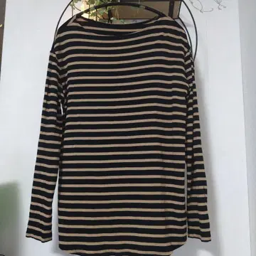 멋진 Deuxieme Classe 긴팔 보더 상의