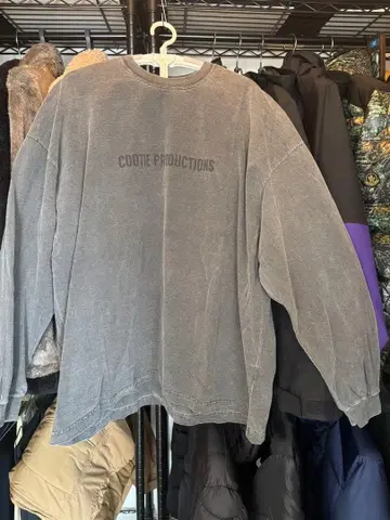 쿠티 cootie 롱 T 피그먼트 다이