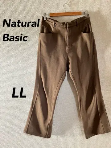 내추럴 베이직 Natural Basic 캐주얼 팬츠 LL 속기모