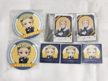 헤타리아 아모카페 미니 포토 카드 코스터 스티커 독일