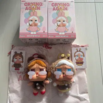 POPMART 하치 곰 CRYBABY Crying Again 어게인