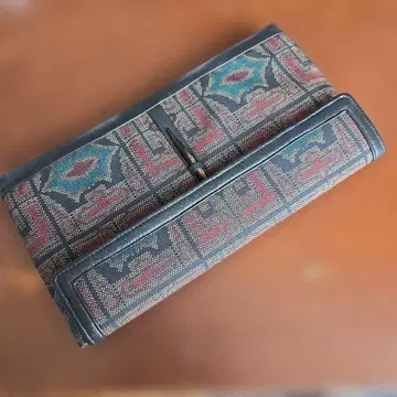 아이누 오시마 명주 핸드백 아이누 공예 기모노 유카타 순수 실크