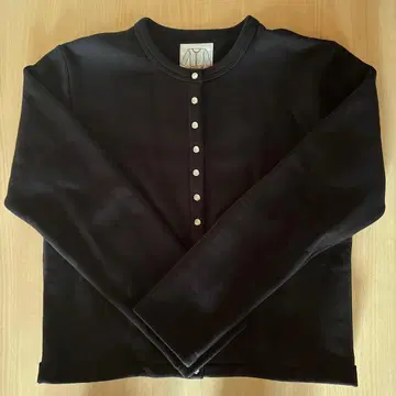 아네스베 가디건 블랙 속기모 사이즈 1 새상품