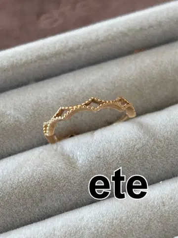 ete K10 골드 핑키링 3호