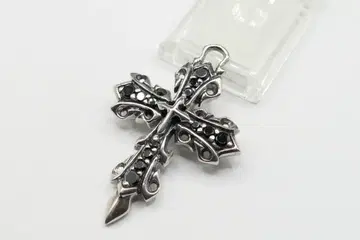 새상품급 the slayer 스레이어 멜키 크로스 목걸이 블랙