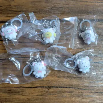 메지루시 액세서리 복슬복슬 스노우 산리오