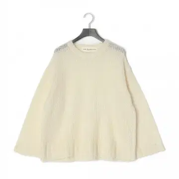 Shinzone 모헤어 혼방 니트 탑 아이보리