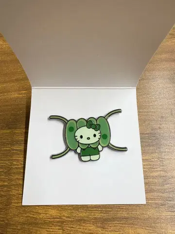 오사카 간사이 만박 해조 키티 핀 배지 [가시 뜸부기]