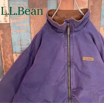 USA L.L.Bean 퍼플 자켓 덕지