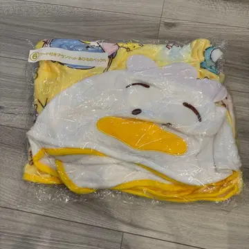 산리오 복권 후드 부착 담요 오리 페클 미사용 새상품