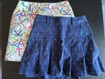 캘러웨이 골프 스커트 2종 세트 S 사이즈