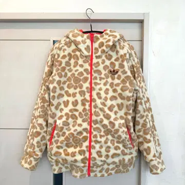 아디다스 오리지널 adidas 레오파드 무늬 리버서블 플리스