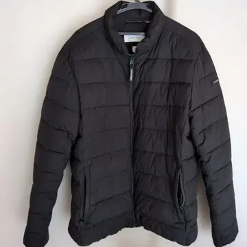 캘빈 클라인 블랙 다운 자켓 L
