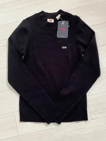 Levi's 블랙 슬림핏 니트 S