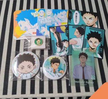 하이큐 이와이즈미 원화전 아토코 보드게임 현수막 캔뱃지 원화 파샤코레