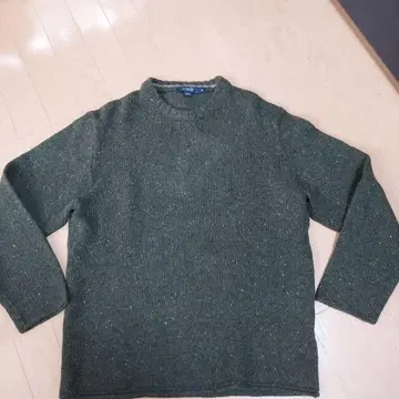 J.CREW 100% 램스울 스웨터 M 사이즈 다크 그린