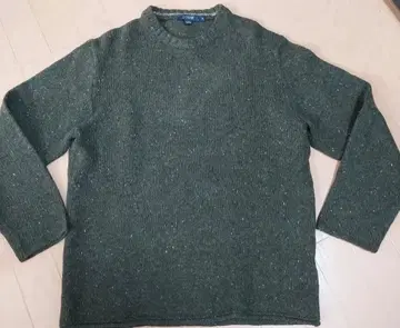 J.CREW 100% 램스울 스웨터 M 사이즈 다크 그린