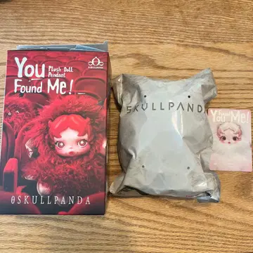 Ghostie SKULLPANDA Found You Me! 봉제 인형